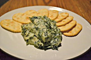 Hot Parmesan Spinach Dip is an easy appetizer.