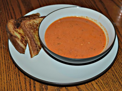 Roasted Tomato Soup from www.hezzi-dsbooksandcooks.com