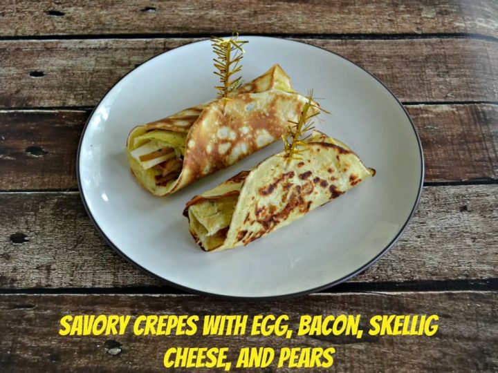 Savory Crepes with Eggs and Bacon - The Carrot Seed Kitchen Co