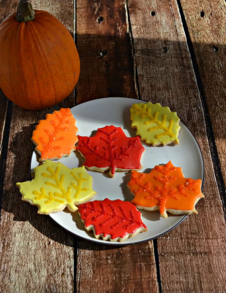 Fall Leaves Cookies
