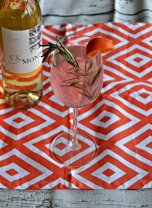 Having a party? Try this fun and pretty Rosemary and Blood Orange Sangria!