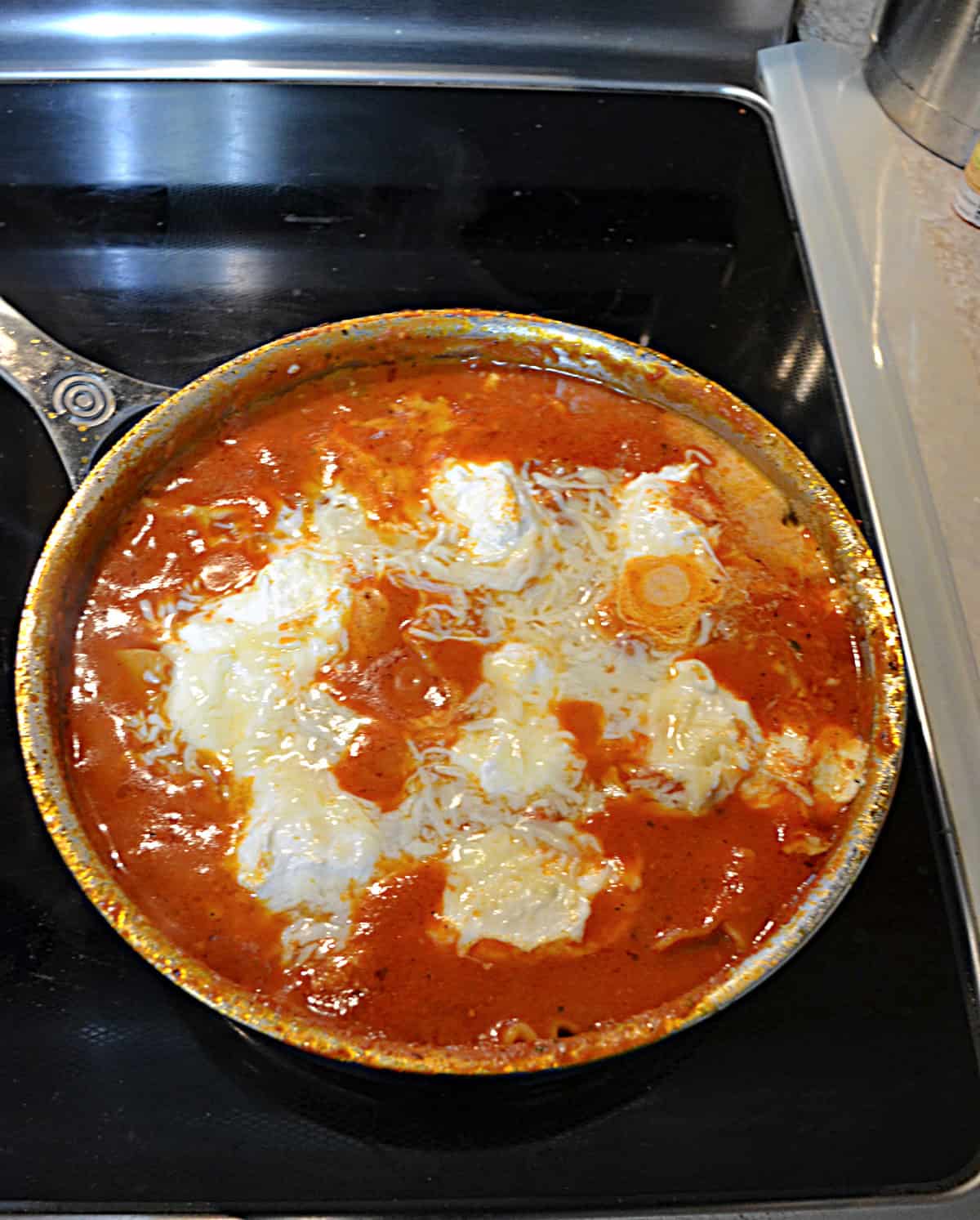 Skillet lasagna 3 - Hezzi-D's Books and Cooks