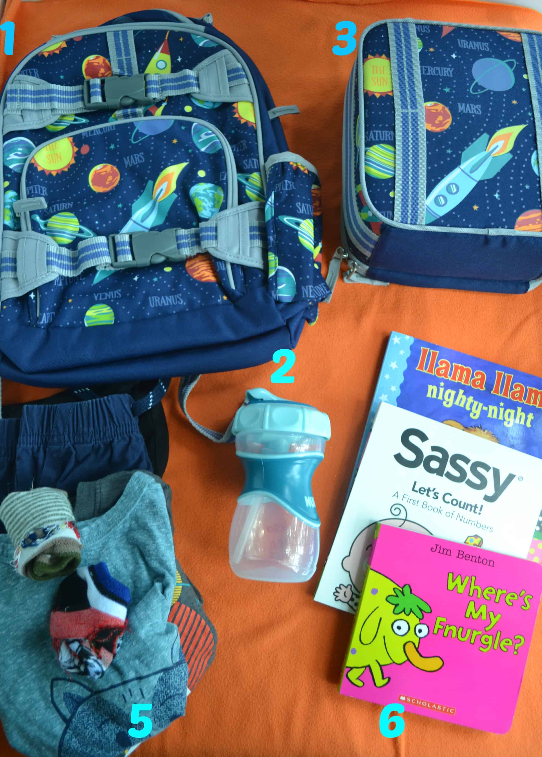 What to Pack In Your Toddler Bag - Baby Chick