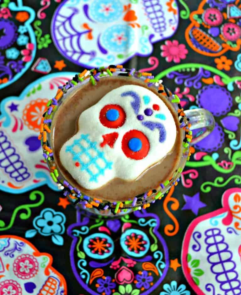 Day of the Dead Mexican Hot Cocoa - Hezzi-D's Books and Cooks