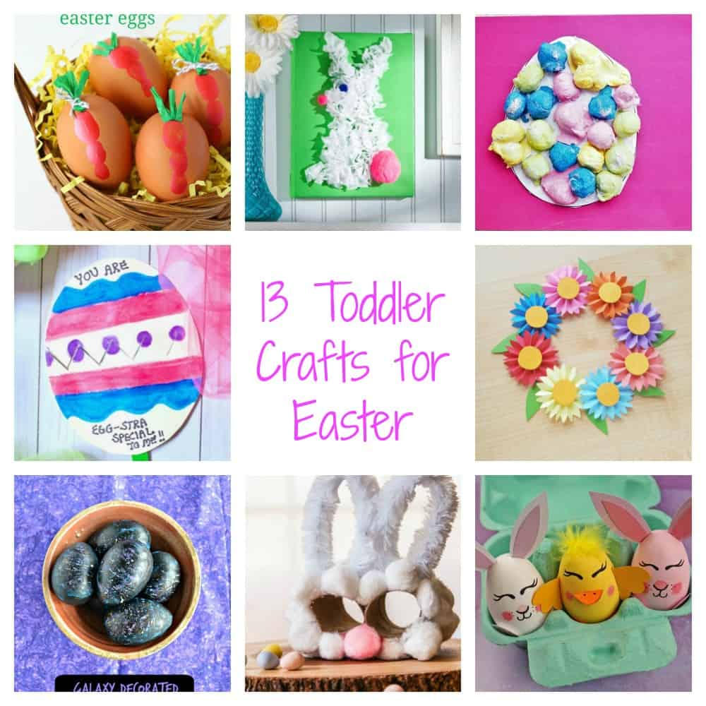 13 Toddler Crafts for Easter : Toddler Tuesdays - Hezzi-D's Books and Cooks