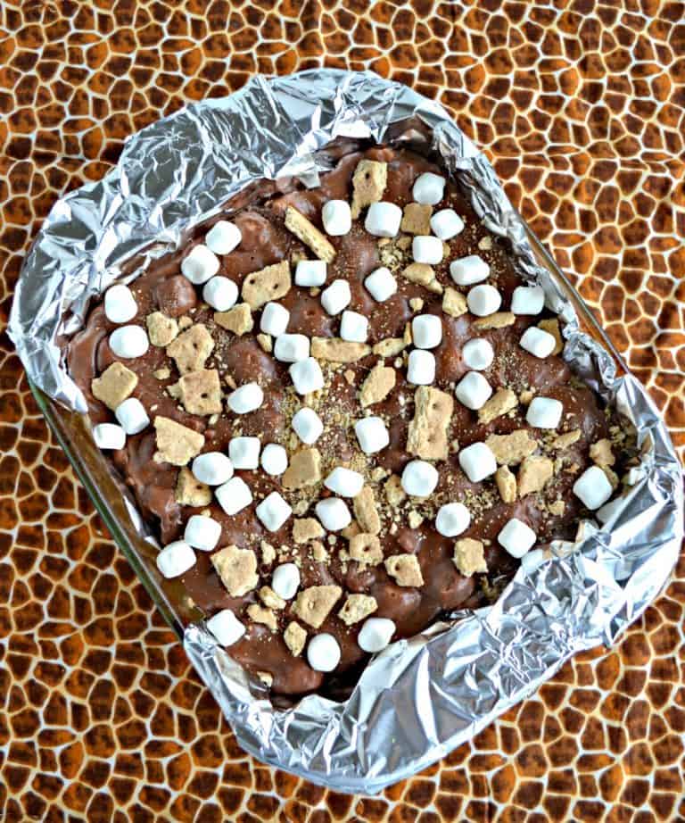 Old Fashioned S'mores Fudge - Hezzi-D's Books and Cooks