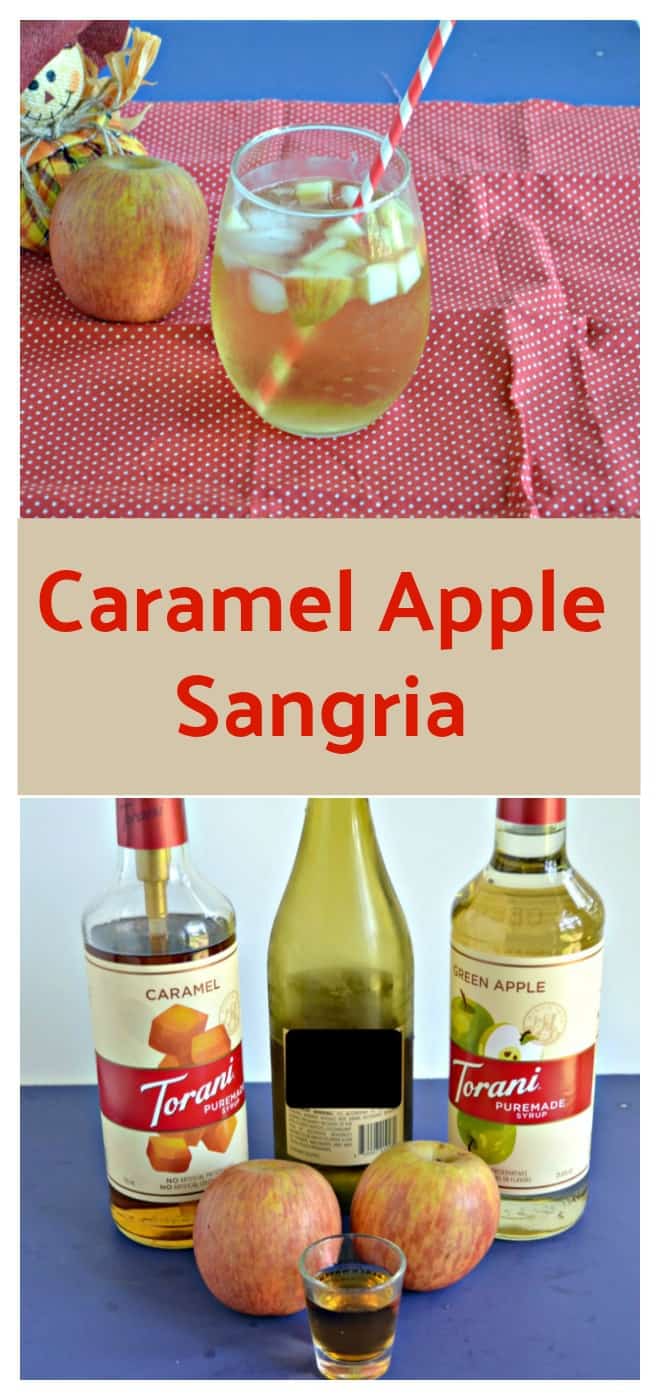 Caramel Apple Red Sangria Recipe